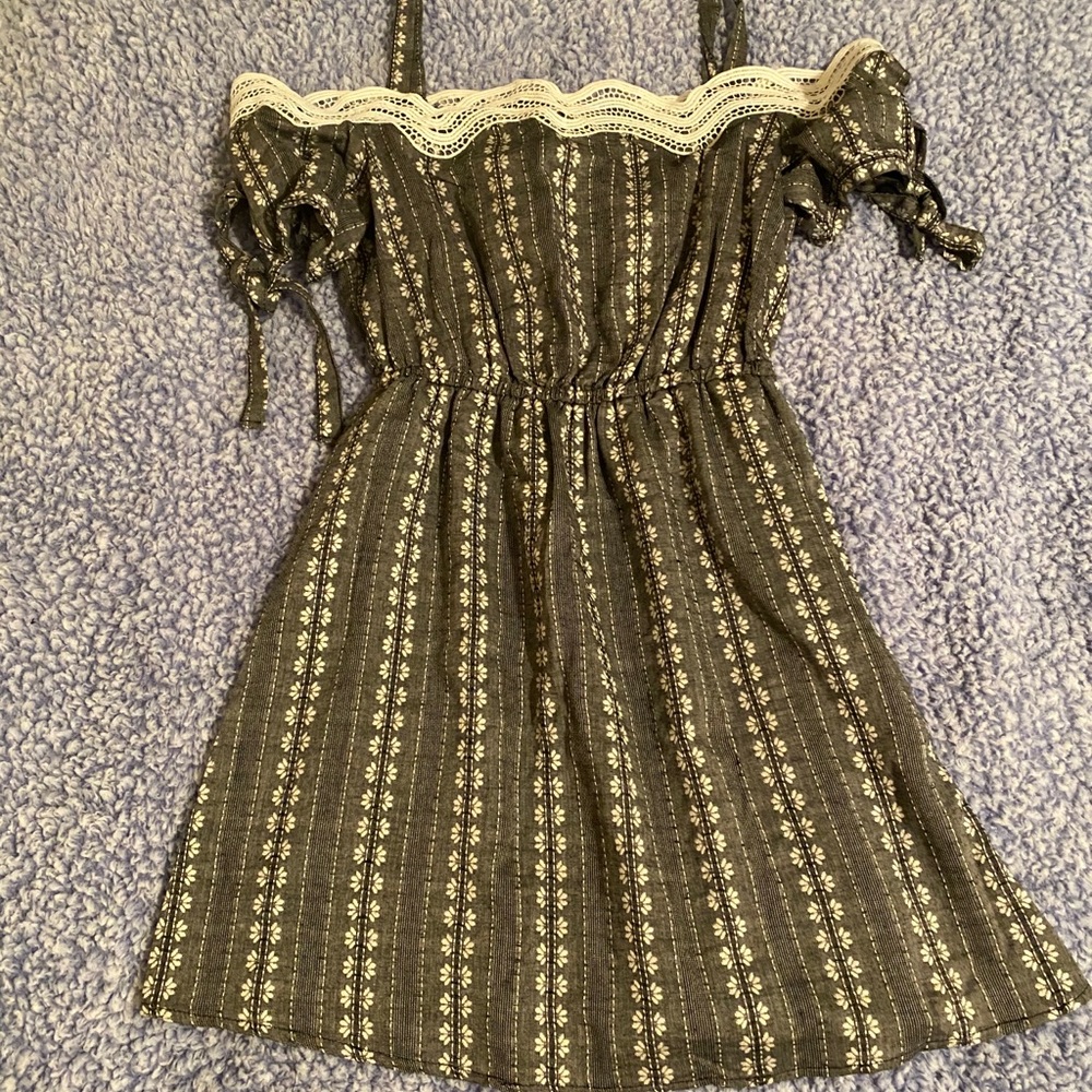 Off the shoulder dress with straps